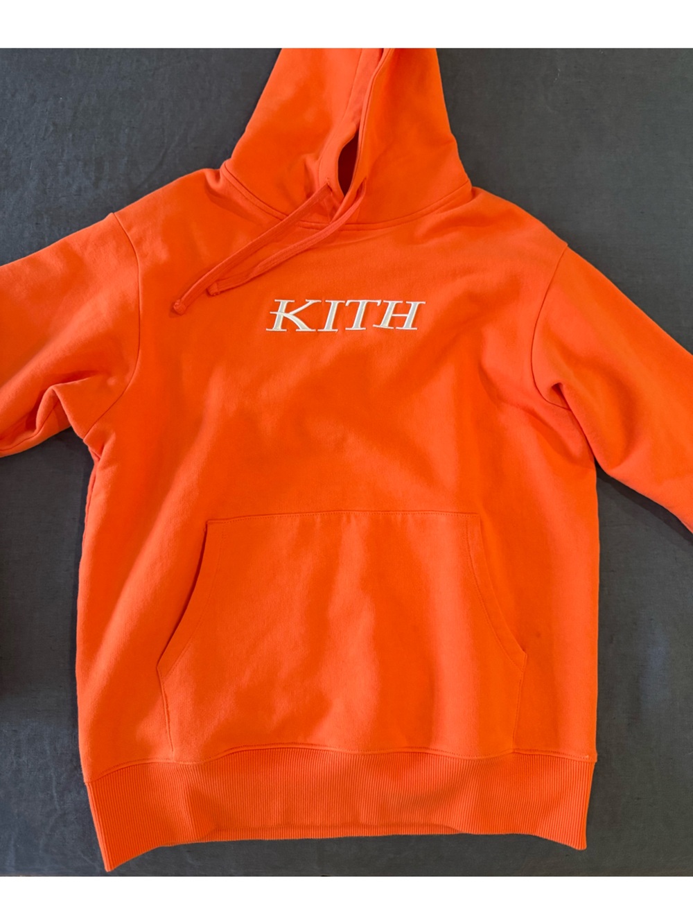 Kith Nobu Bright Orange Pullover Hoodie